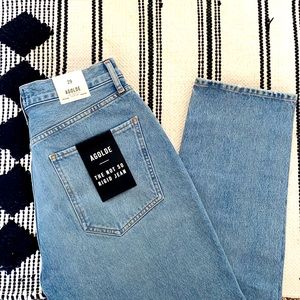 Agolde Remy High Rise Straight in Signal